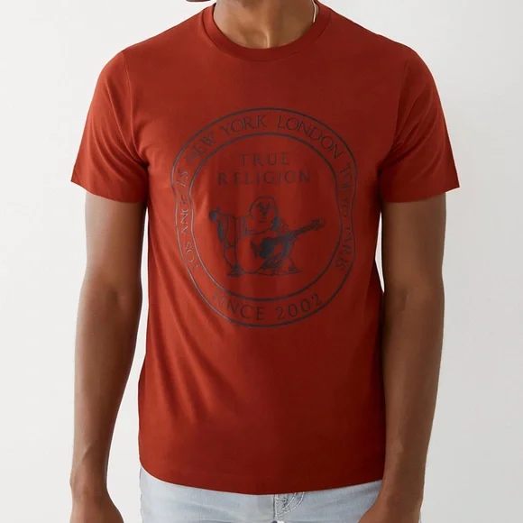 Men's True Religion Buddha Logo Tee Size XXL