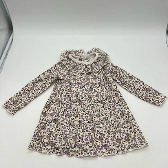 Modern Moments Girls Toddlers Long Sleeve Floral Dress 24 M
