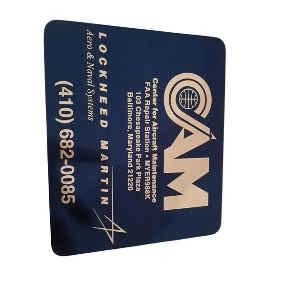 Lockheed Martin Aero And Navel Systems Mouse Pad