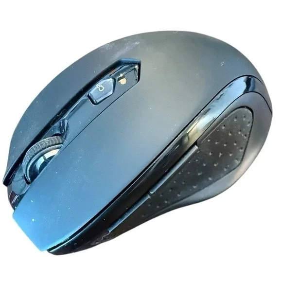 Wireless Mouse Black Ergonomic Computer Mouse with Adjustable DPI‎