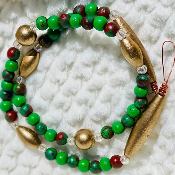 Hand Painted Christmas Garland