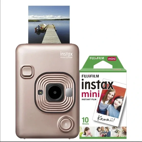 Fujifilm Instax Rose Gold NEW in box with memory card and film​