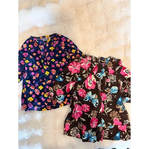 Set of 2 baby gap toddler girls corduroy dresses 2t