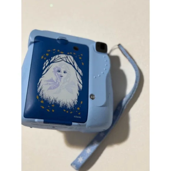 Fujifilm Instax Mini 9 Disney Frozen 2 Elsa Anna Instant Camera Ice Blue