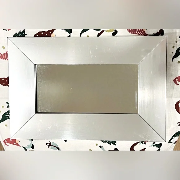 Silver Wall Mirror