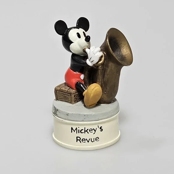 Vintage Walt Disney Collectible Lenox 1932 Mickey's Revue Figurine