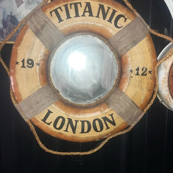 Nautical Titanic London Mirror Wall Decor