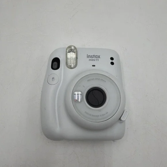 Fujifilm Instax Mini 11 Instant Film Camera Ice White For Parts Missing Piece
