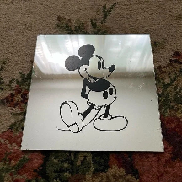 mickey mouse square mirror