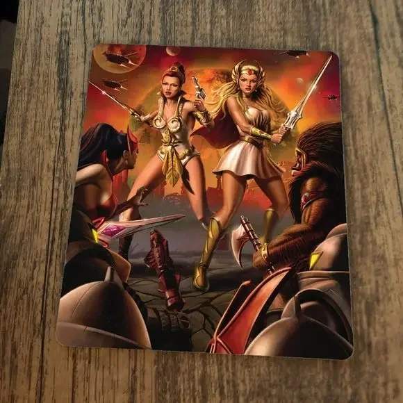 Teela and She Ra MOTU‎ Masters of the Universe Mouse Pad