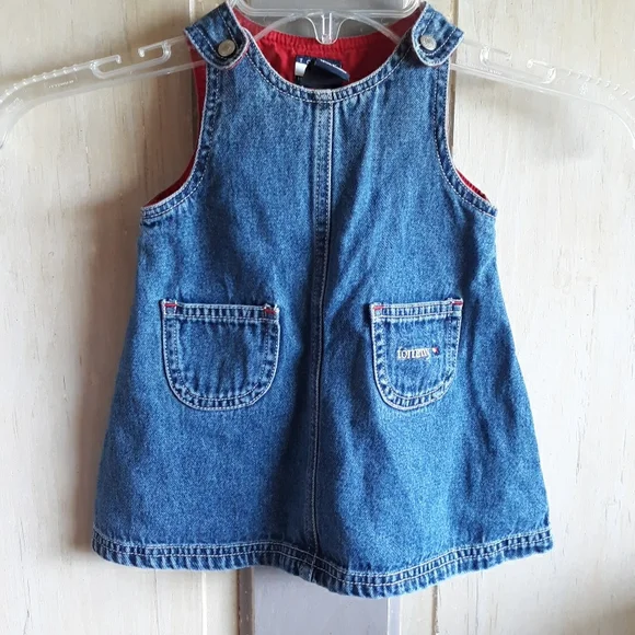 TOMMY HILFIGER INFANT 3-6 MONTH JUMPER DRESS