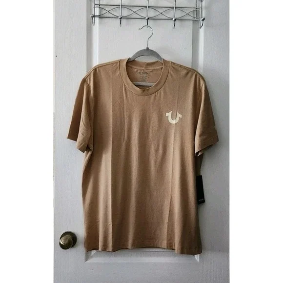 Men's‎ True Religion Fast Buddha Short Sleeve T-Shirt Logo Studded Buddha Sz XL