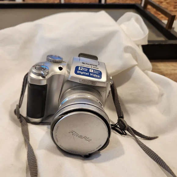 Fujifilm Silver Digital Camera with 6x Zoom
