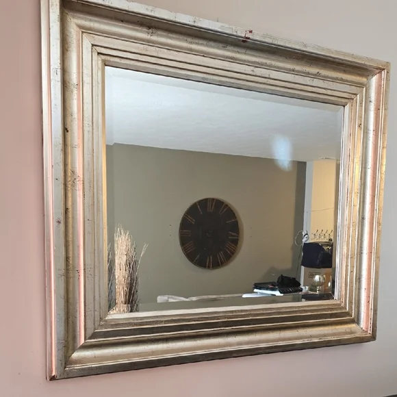Elegant Silver Wall Mirror