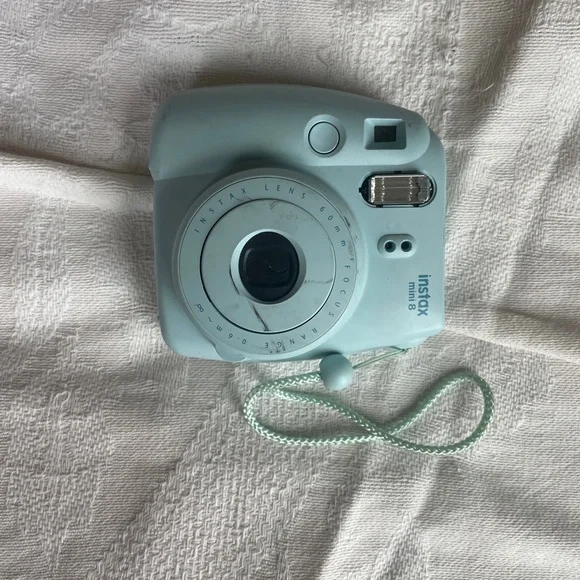 Fujifilm Instax Mini 8 Camera - Soft Blue