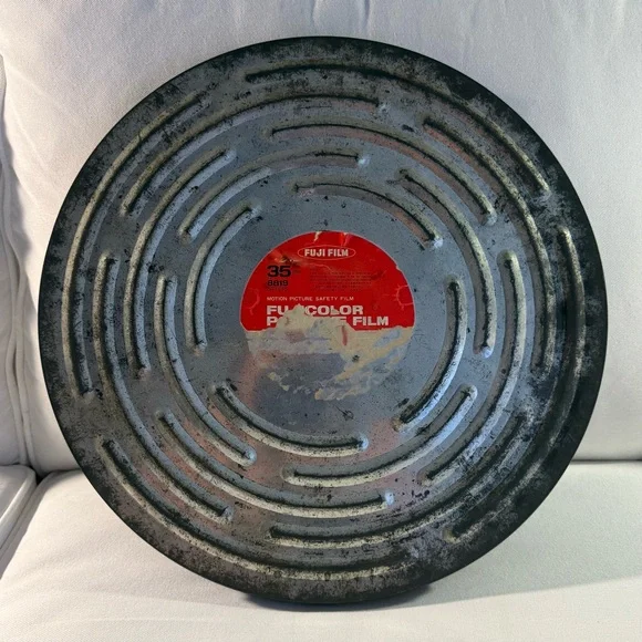 Fujifilm Vintage Film Reel - Red and Silver