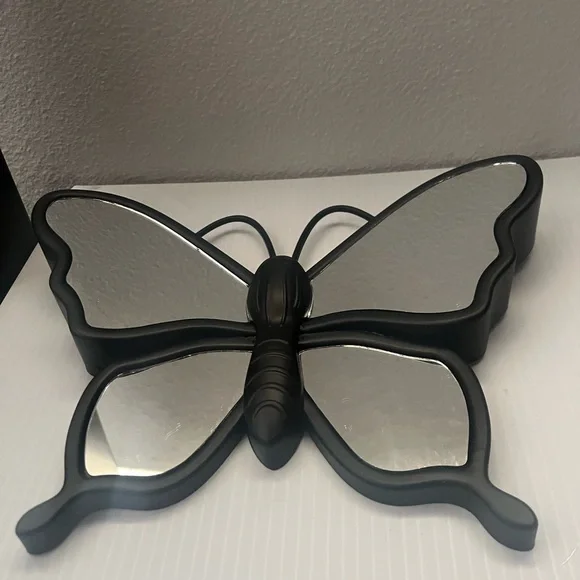 Black and Silver Butterfly Wall Decor