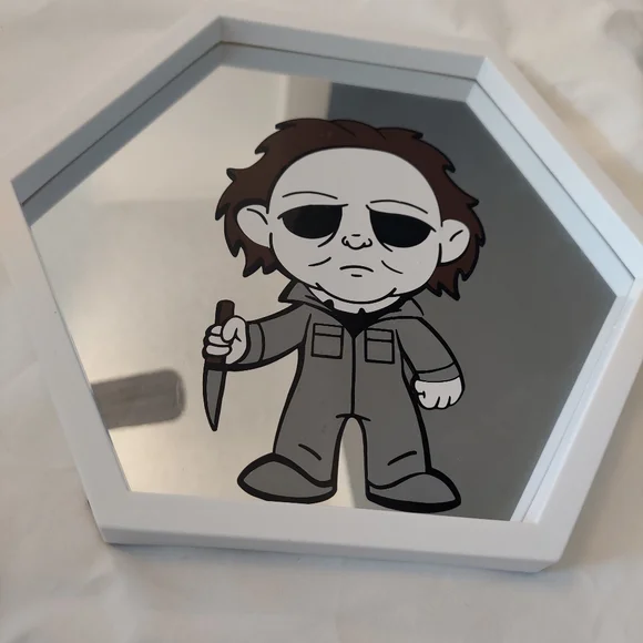 Halloween mirror