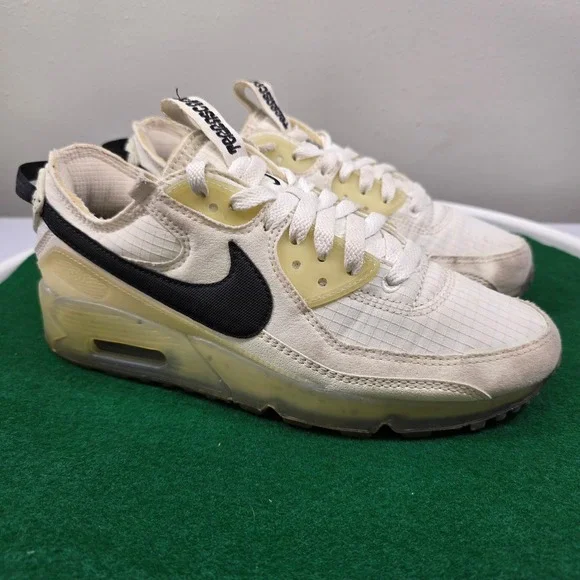 Nike Air Max 90 Terrascape Sneakers Mens 6 Sail White Black DH2973-100