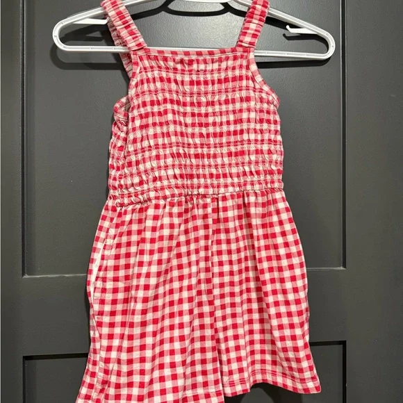 Red Gingham Old Navy Romper