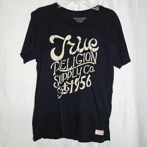 True religion black tshirt