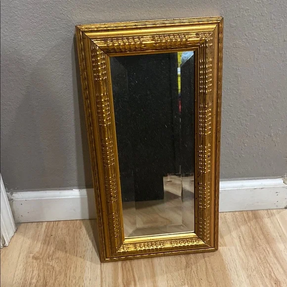 Elegant Gold Vintage Mirror