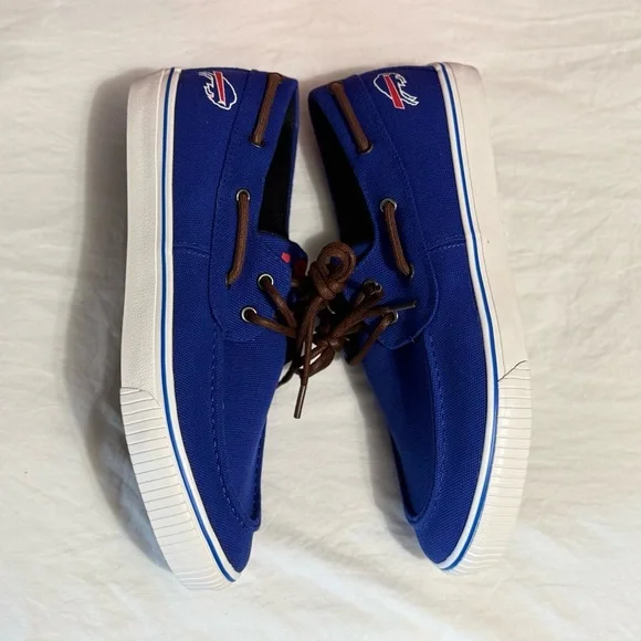 Men’s NFL Buffalo Bills Sneakers/Boat Shoes