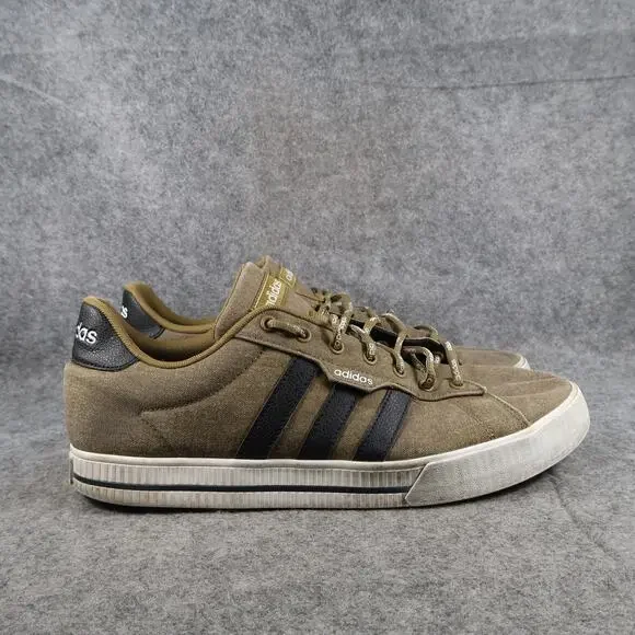 Adidas Shoes Mens 11.5 Casual Sneakers Daily 3.0 Lifestyle Trainer Comfort Green