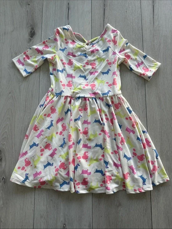Dot Dot Smile Ballerina Dress Dog Confetti 3/4 NWT