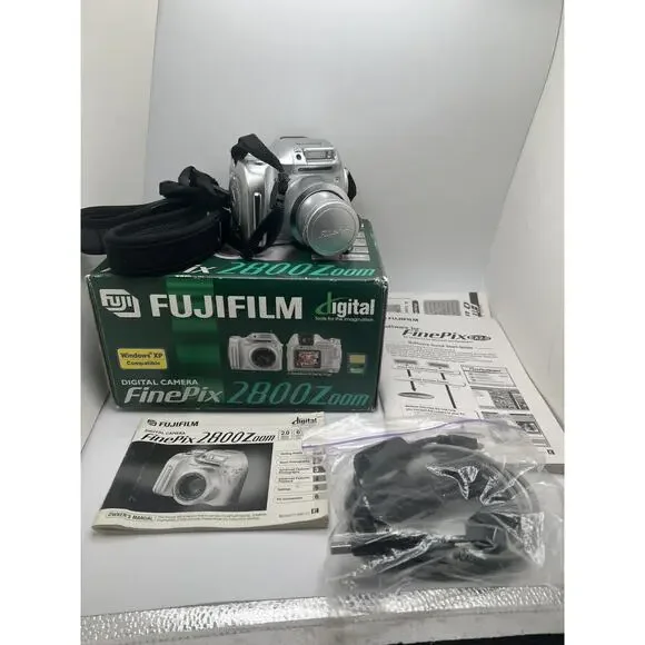 Fujifilm FinePix 2800 Zoom 2.0MP Digital Camera 6x Optical Zoom Parts Only