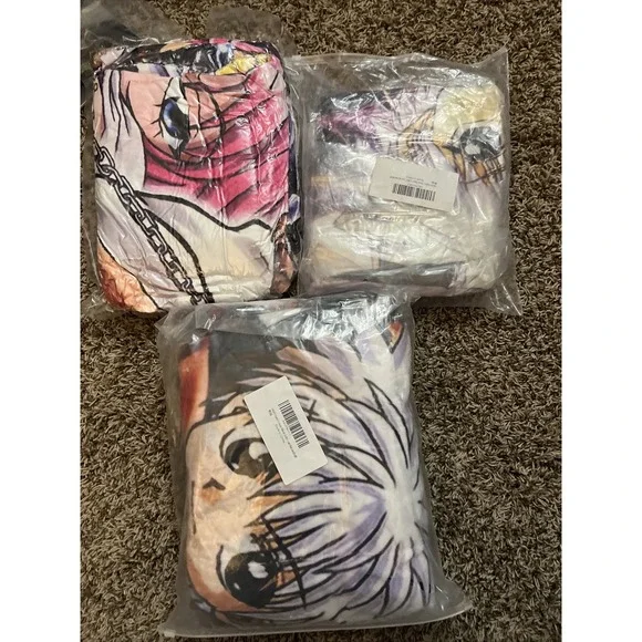 Vashu Hunter‎ X Hunter Flannel Blankets 50x60 Anime Qty 3