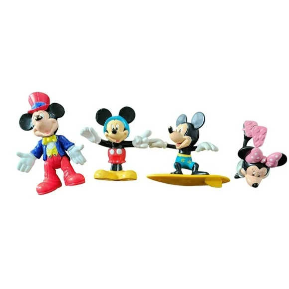 Micky‎ and Minnie Mouse Figure Lot