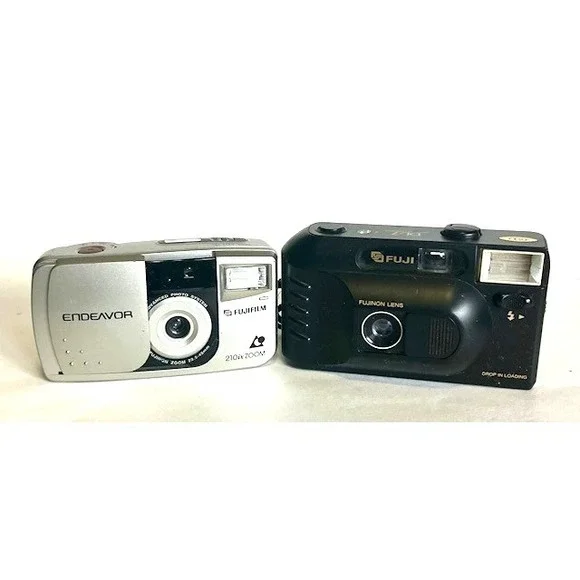 2 Fuji Cameras Fuji DL-7 & Endeavor 210 ix Zoom 