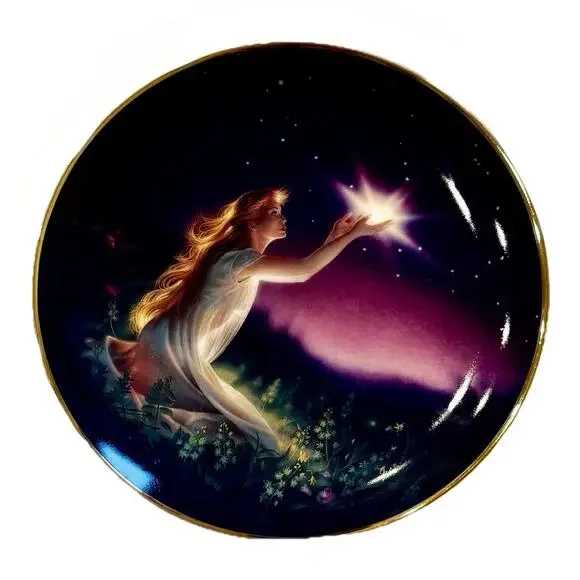 Crystal Power by Jean Dixon Franklin Mint Limited Edition Collectors Plate 7591