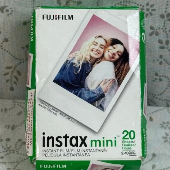 NEW Fujifilm Instax Mini Instant Film Twin Pack 20 Exposures Exp 04/2027 Sealed