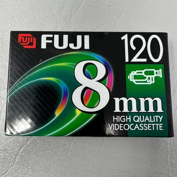 Fuji 8mm Video Tape P6 120 High Quality Videocassette SP 120 LP 240 New Sealed