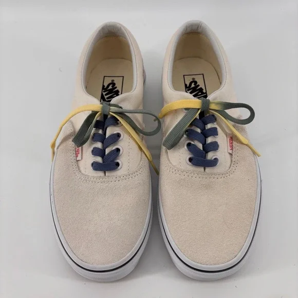 Vans UV Dreams Era‎ Suede Canvas Cream Low Top Sneakers Men 8 Women 9.5 NWOT