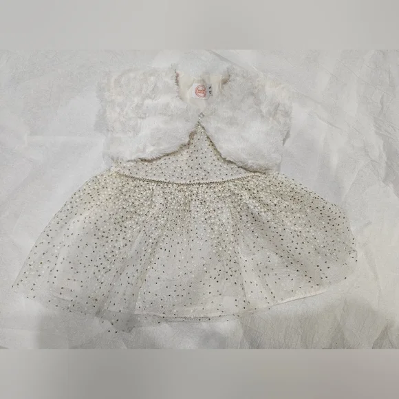 Wonder Nation Holiday Dress SZ 3-6mths