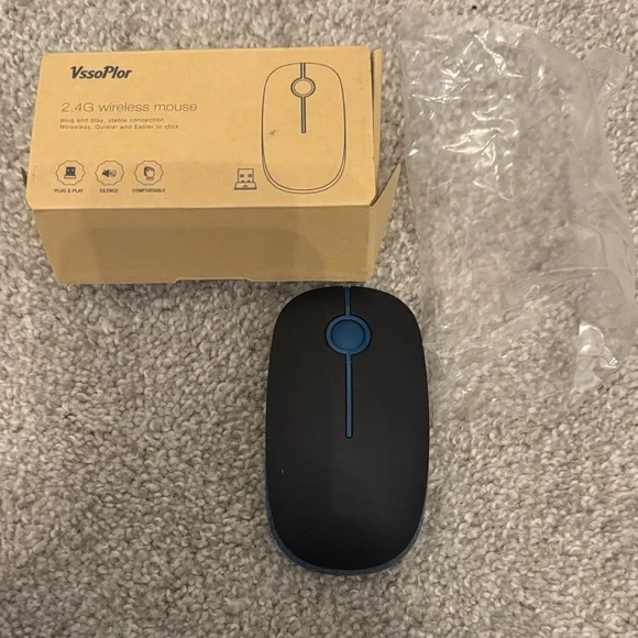 Black Wireless Mouse