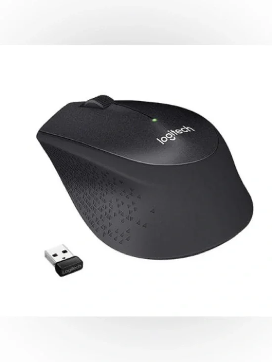 NEW Logitech M330 - Mouse - Optical - 1000 Dpi - Buttons - Wireless - Black