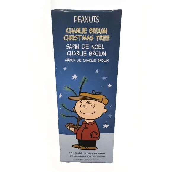 Genuine CHARLIE BROWN CHRISTMAS TREE Peanuts‎ Snoopy 24