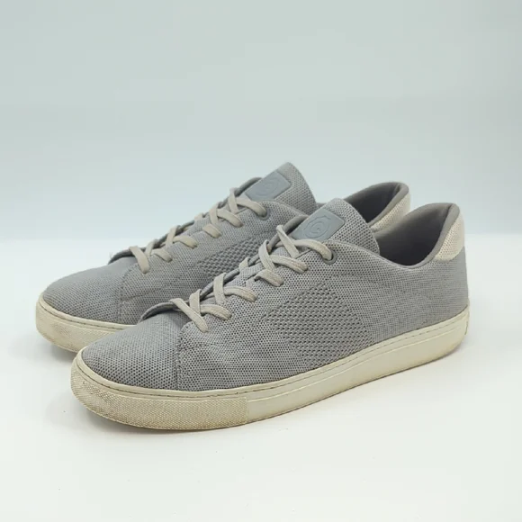 GREATS The Royale Knit Sneakers Grey/White Men's Sz 11.5