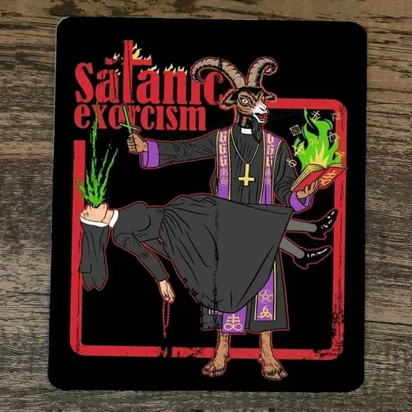 Mouse Pad Satanic‎ Exorcism