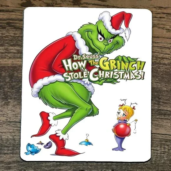 Mouse Pad How the Grinch‎ Saved Xmas Christmas