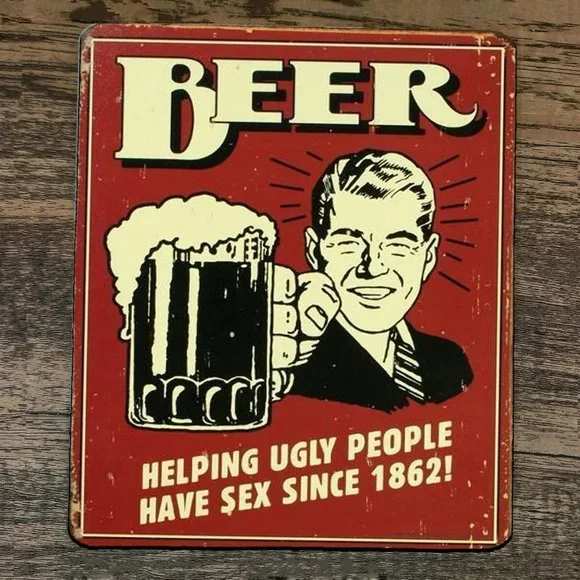 Mouse Pad Beer‎ Helping Ugly People Have Sex Since 1862