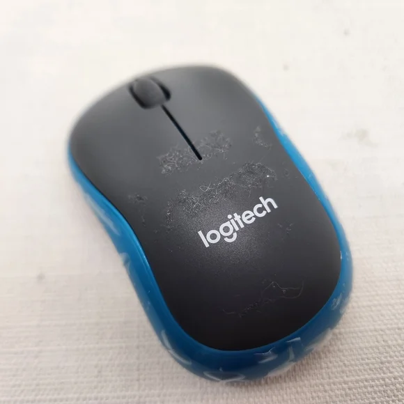 Logitech M185 Wireless Optical Mouse + USB Receiver Fit Compact PC Laptop Mouse