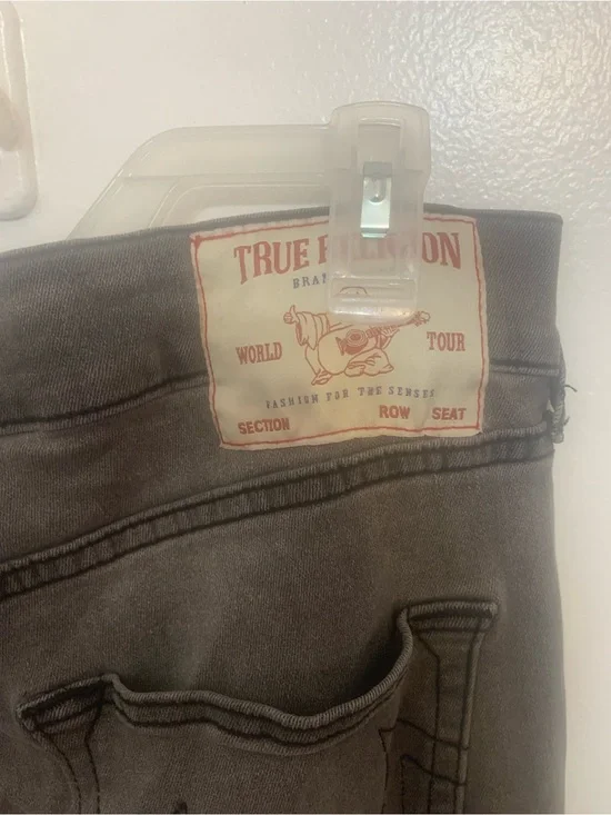 True Religion Men’s Gray Slim Jeans