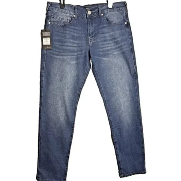 True Religion‎ Men's Geno Slim Fit Straight Jeans, Size 33 x 32 NWT