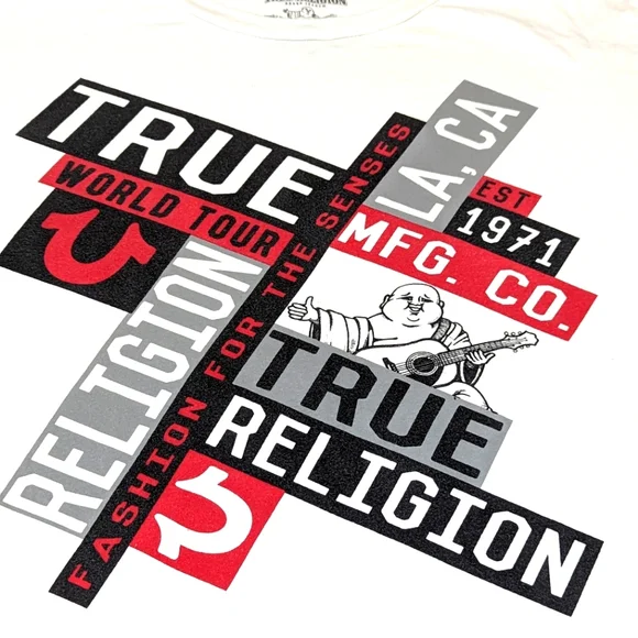 True Religion Happy Budda Fashion for The Senses World Tour Large