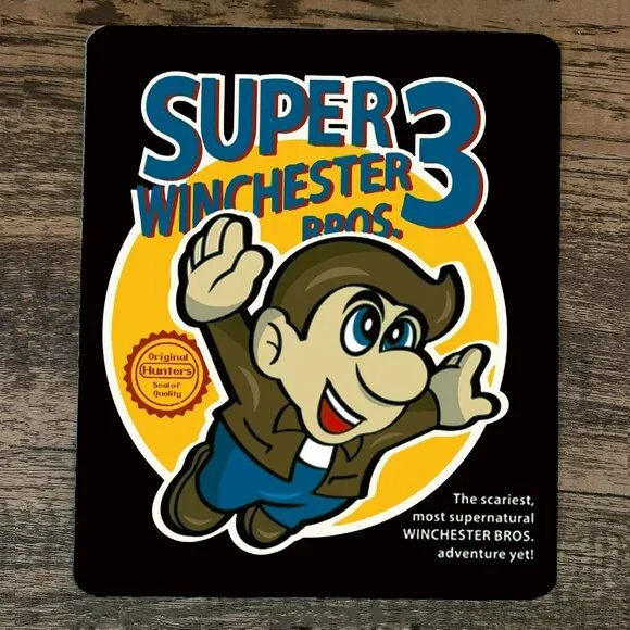 Mouse Pad Super‎ Winchester Bros 3 Mario